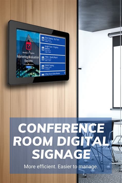 Conference Room Digital Signage