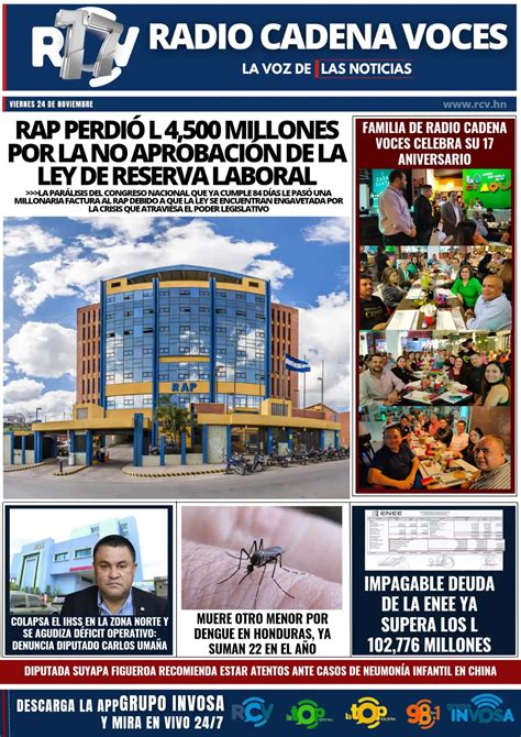 Rap Perdi L Millones Por La No Aprobaci N De La Ley De Reserva