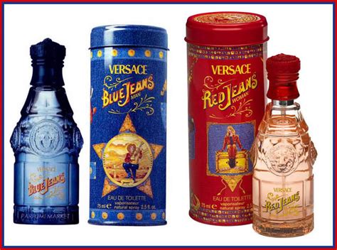 Versace Blue Jeans MEN & RED Jeans WOMEN | Wayu Tatahu Beauty Perfume