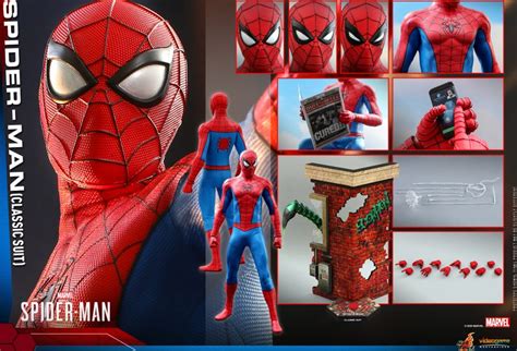 New Marvel S Spider Man Hot Toys Figure Revealed Just Push Start