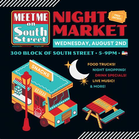 Meet Me On South Street Night Market — August 2nd, 2023