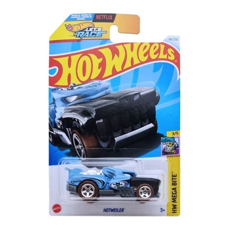飛行屋 全新品 Hot Wheels 風火輪小汽車 合金車 特殊造型車 HOTWEILER狗頭車 66 250 蝦皮購物