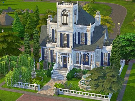 Victorian Mansion No Cc The Sims Resource In Victorian