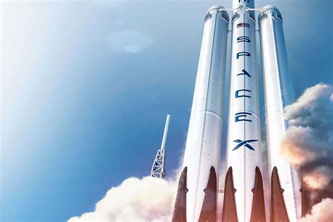 Spacex Des Essais De Lancement Statique Pour La Fusée Falcon Heavy