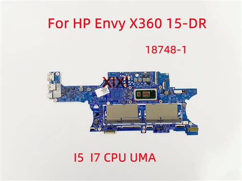 18748 1 For Hp Envy X360 15 Dr Laptop Motherboard With I5 I7 Cpu Uma