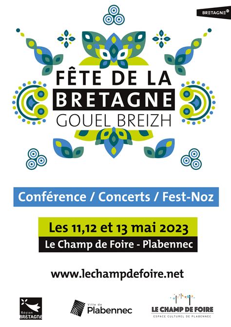 Fête de la Bretagne 2023 à Plabennec conférence concerts et fest noz