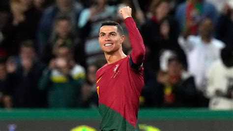 Cristiano Ronaldo scores twice for Portugal against Liechtenstein on ...