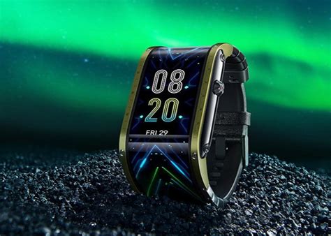 Nubia Watch flexible display smartwatch hits Kickstarter from $179 ...