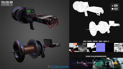 Tesla Coil Gun — polycount