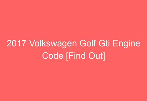 Troubleshooting Rough Idle In Volkswagen Engines Tips And Tricks