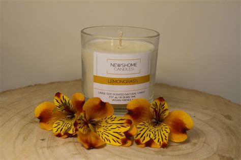 Lemongrass Candles | Lemongrass Scented Candle UK - Serenis