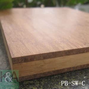 Carbonized Strand Woven Bamboo Furniture Boards Best Panel PB SW C