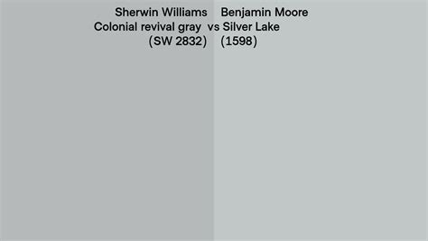 Sherwin Williams Colonial Revival Gray Sw 2832 Vs Benjamin Moore