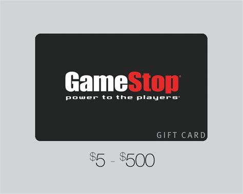 Gamestop Gift Card - U.S.Games Distribution