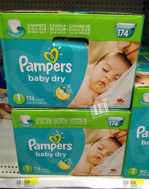 Shop With Coupon Target Pampers Diapers Giant Pack 72 174 Ct As