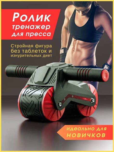 Ролик спортивный для пресса с возвратным механизмом - купить в интернет ...