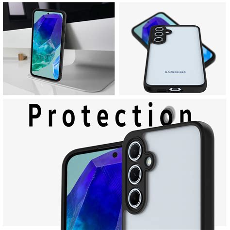 Best Samsung Galaxy M55 F55 Back Cover Case Hybrid Clear