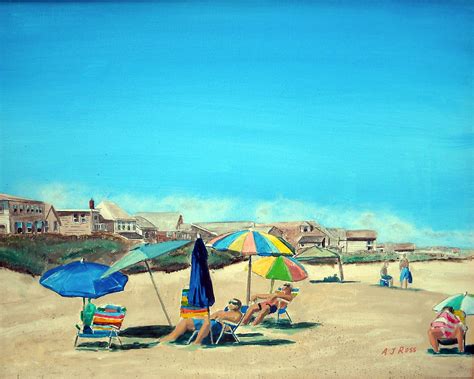 Summer Beach Painting at PaintingValley.com | Explore collection of Summer Beach Painting