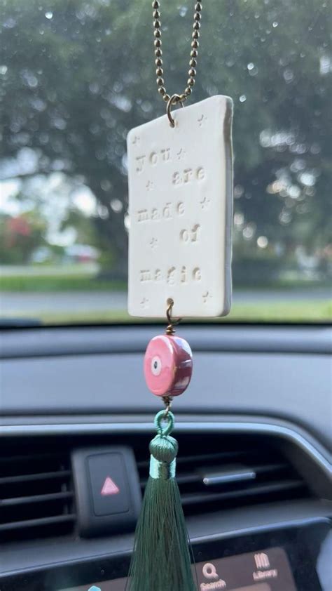 Air Dry Clay Keychains With Leaf Stamps Artofit