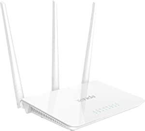 Amazon.com: Tenda F3 N300 Router Wi-Fi 300 Mbps a 2.4 GHz, 4 10/100M ...