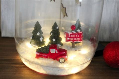 How To Make A Waterless Snow Globe This Ole Mom