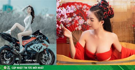 Hot girl Sài thành tăng kg nên sáng nhất phố khi cưỡi mô tô khủng kg