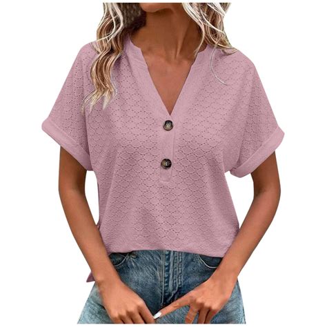 Shesay Womens Tops Dressy Casual V Neck Womens Tops Dressy Casual