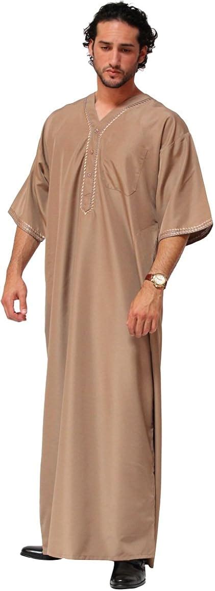 Desert Dress Marokkanische Thobe Robe Arabisch Herren DishDash Jubba