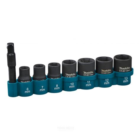 Makita Impact Socket Set 8 Piece E 12289 Toolsideeie