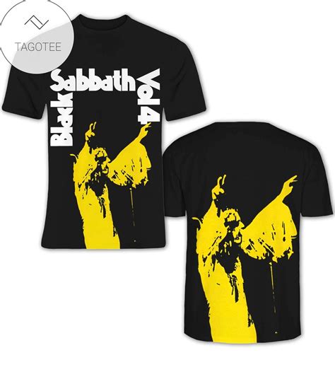 Black Sabbath Vol 4 Album Cover Shirt Cryptizen Is An Online