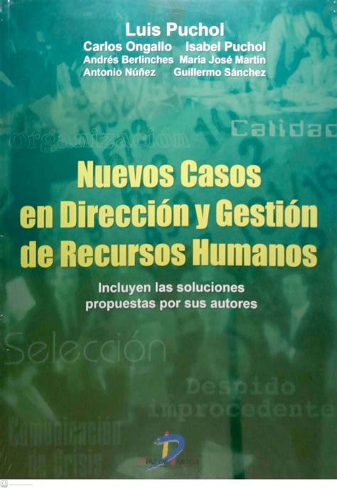 Nuevos Casos En Direcci N Y Gesti N De Recursos Humanos Casos De