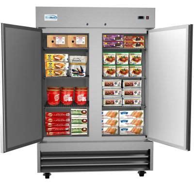 Koolmore 47 Cu Ft Commercial Double Door Reach In Upright Freezer In