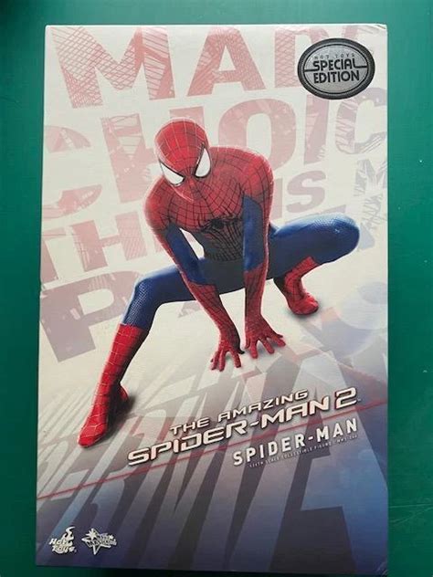 HOT TOYS MOVIE Masterpiece The Amazing Spider Man Action Figure Scale PicClick UK