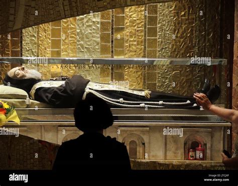 Padre Pio Coffin