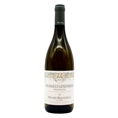 Domaine Michel Bouzereau Et Fils Les Genevrieres Meursault Premier Cru