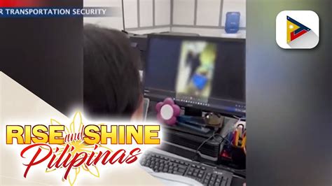 Viral Video Ng Security Screening Officers Sa Naia Na Nandukot