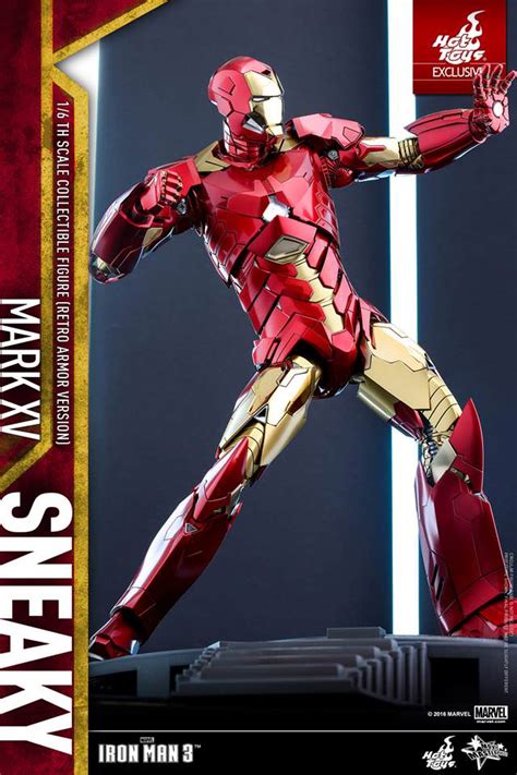 Hot Toys MMS Iron Man Mark XV Sneaky Armor Retro Version Hot Toys Complete Checklist