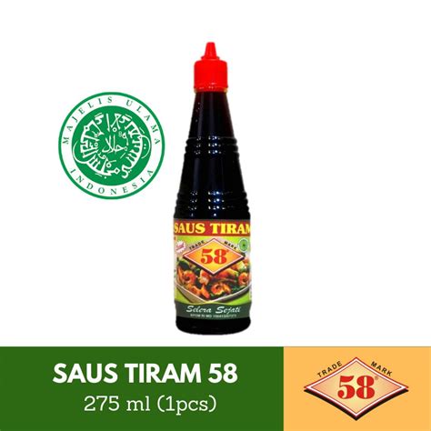 Jual Saos 58 Saus Tiram Halal 275 Ml Shopee Indonesia