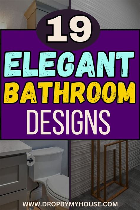 19 Elegant Bathroom Designs For You【2024】