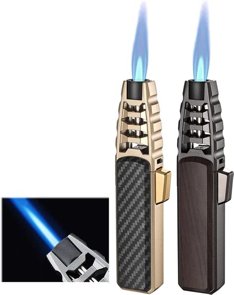 Turbine Torcher Lighter Solar Torch Butane Lighters Inflatable Gas Waterproof