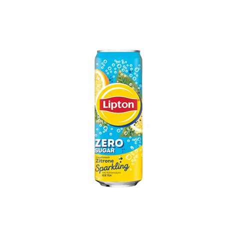 Lipton Ice Tea Zitrone Zero Mit Kohlensäure 330ml Lipton Zero Ice Tea Zitrone Lipton