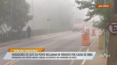 Bom Dia Vanguarda Moradores do Alto da Ponte reclamam de trânsito por