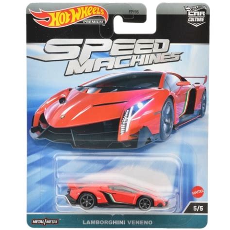 Hot Wheels Prémium Speed Machines Lamborghini Veneno kisautó 1 64 Mattel vásárlás a Játékshopban
