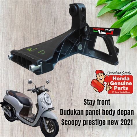 Jual Stay Front Cover Dudukan Body Depan Scoopy Prestige New