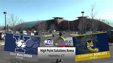 Bobcat Gameday Quinnipiac Mens Ice Hockey Vs Yale Youtube