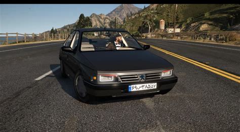 Peugeot 405 Add On HQ Animated Tuning GTA5 Mods