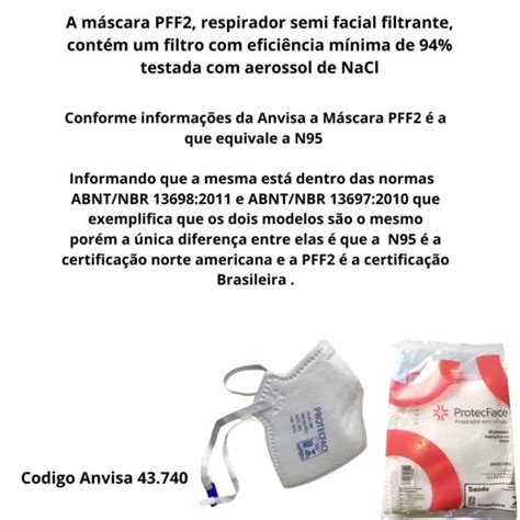 Respirador semifacial PFF2 604S sem válvula CA 43 740 ProtecFace