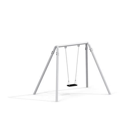 Single Silver Swing Swings Playground Equipment Lars Laj