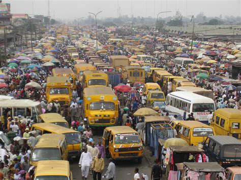 Lagos Nigeria The Overcrowding Is Terrible