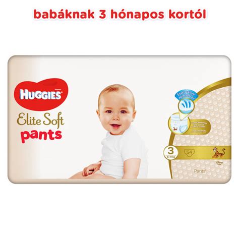 Huggies Elite Soft Pants Dunapro Designed For Active Babies